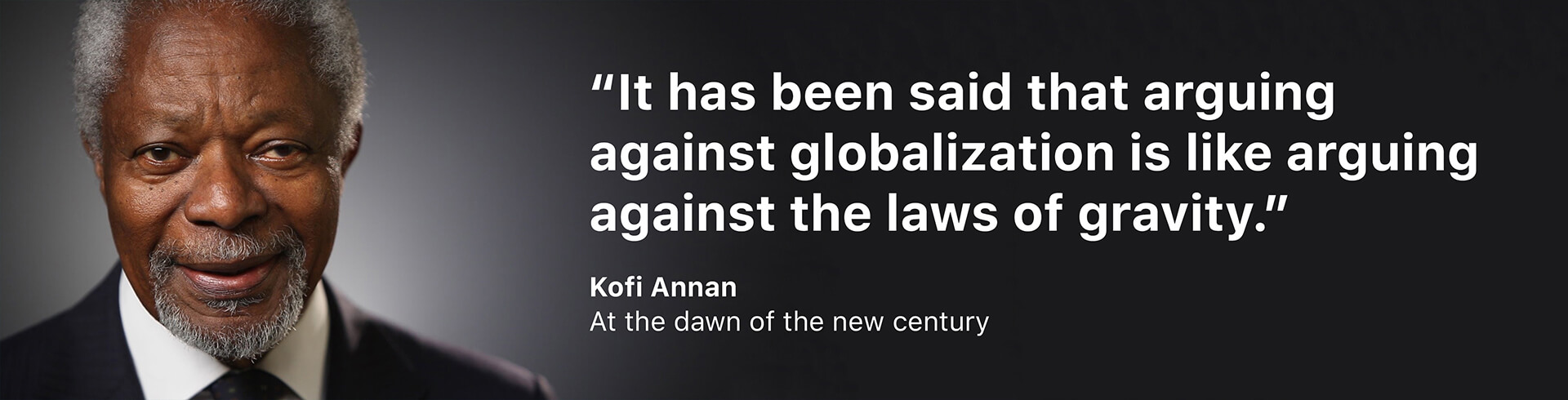 Kofi Annan's quote