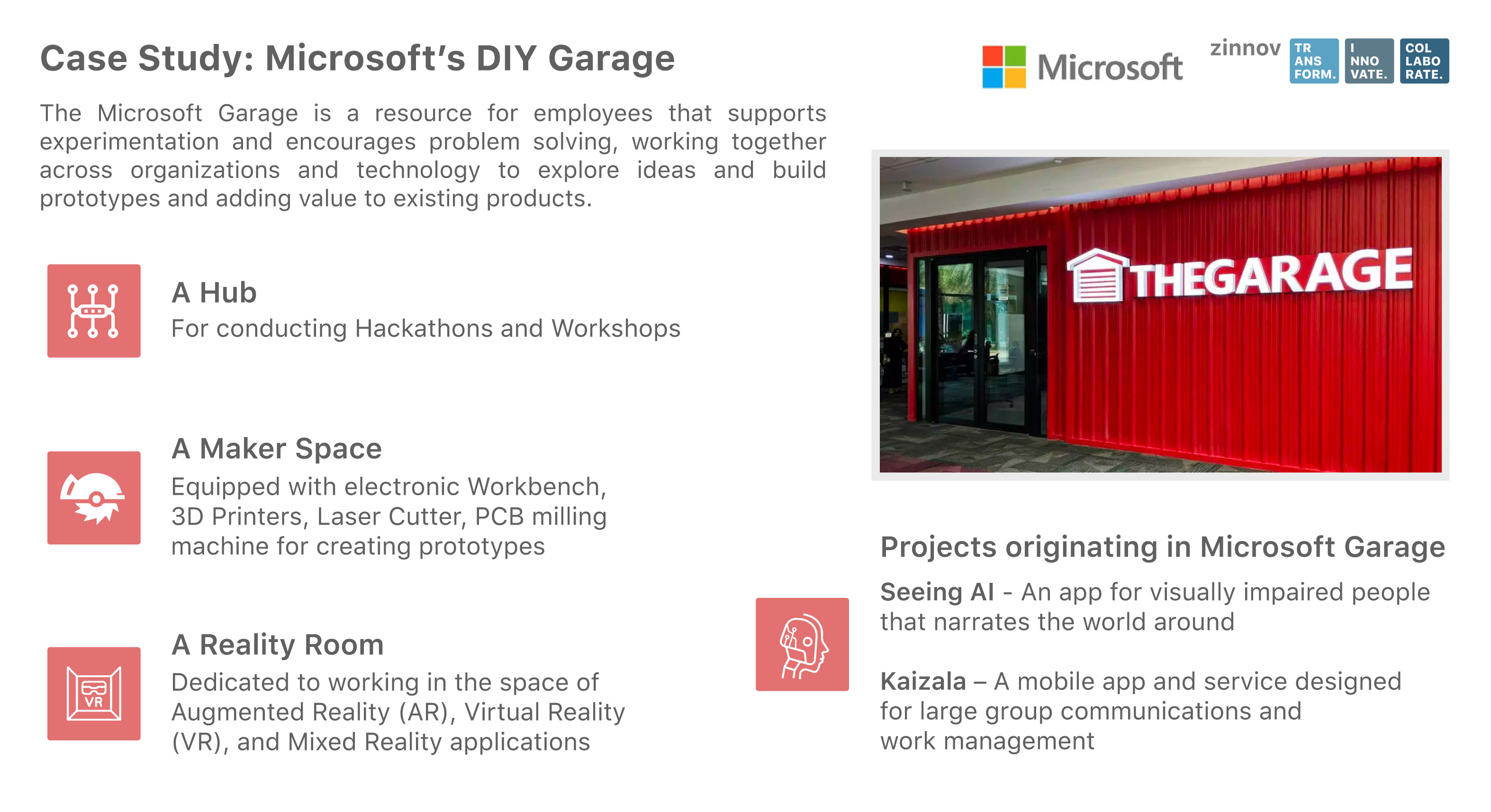 Case Study Microsoft's DIY Garage