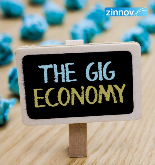 The gig economy image