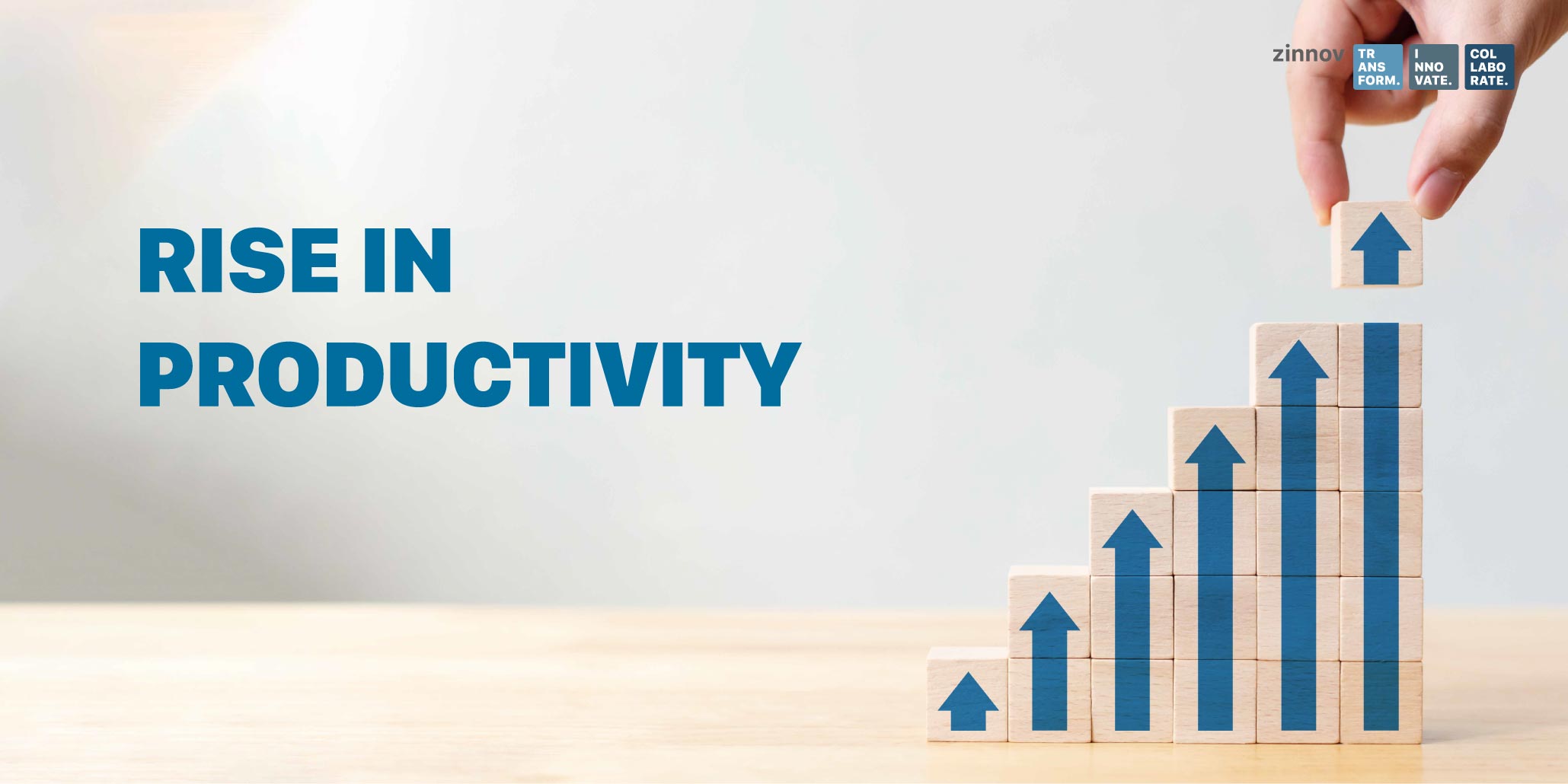 Rise in productivity