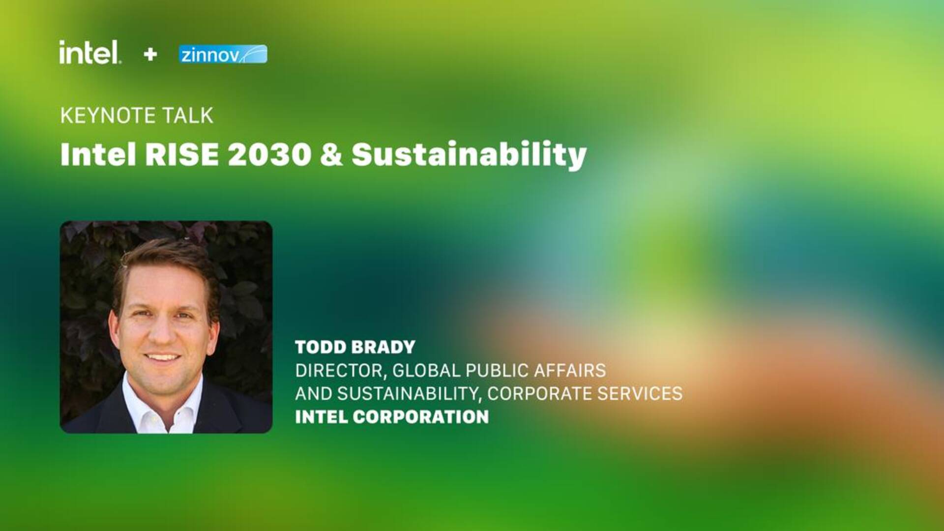 Intel Zinnov Sustainability Conclave 20215