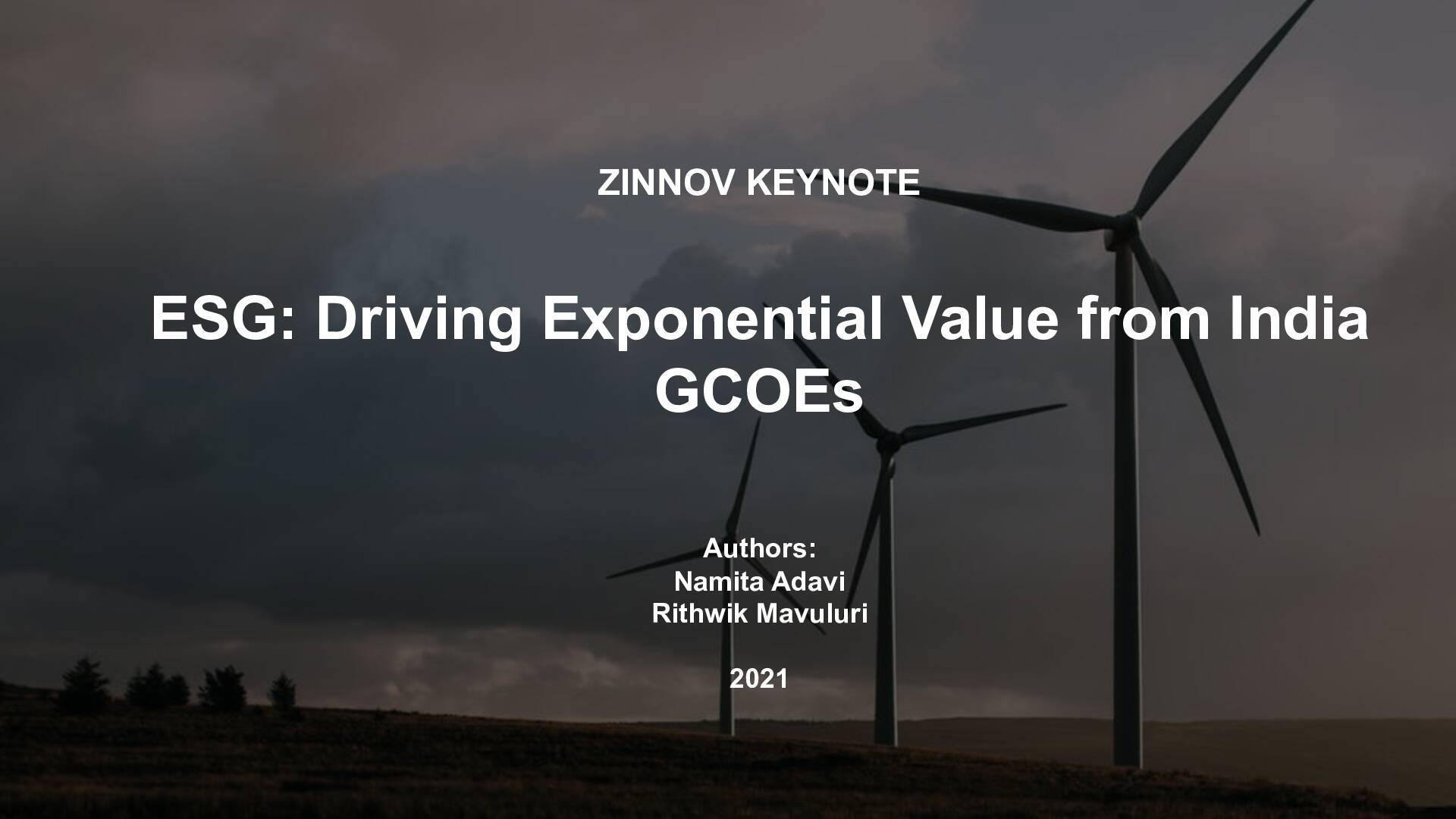 Intel Zinnov Sustainability Conclave Esg Driving Exponential Value From India Gcoes1