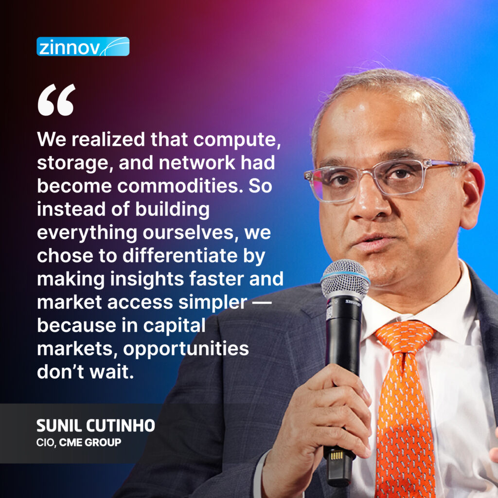 Sunil Cutinho, CIO, CME Group