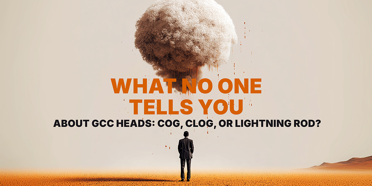 What No One Tells You About GCC Heads: Cog, Clog, or Lightning Rod?